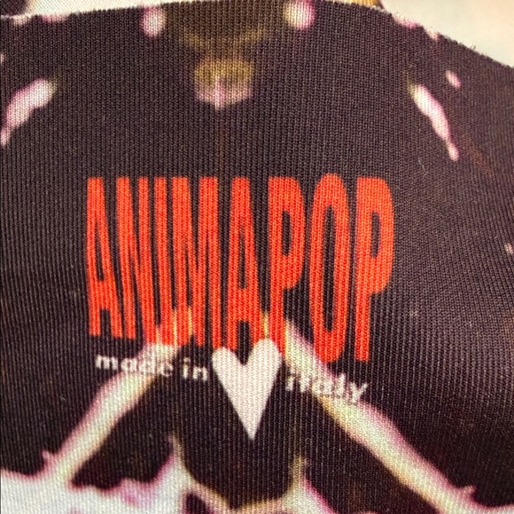 Pop Multicolor Reverible Geometric Mini Dress - Picture 2 of 5